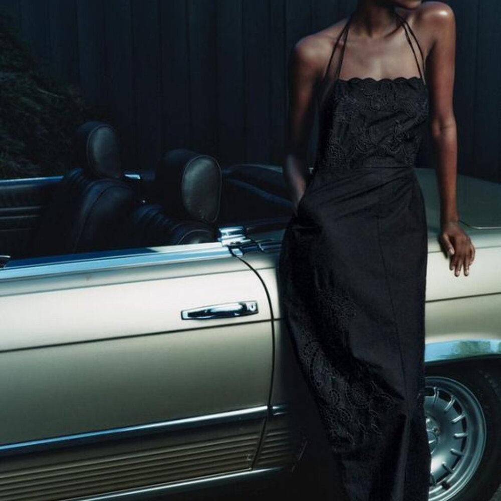 Zara EMBROIDERED DRESS ZW COLLECTION